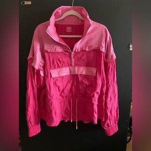 Free People pullover windbreaker half zip MEDIUM